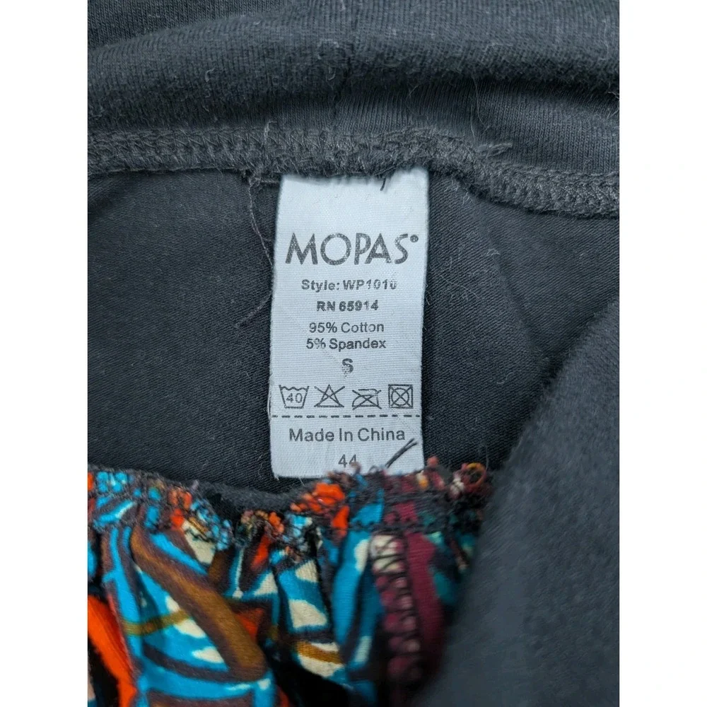 Mopa's Full Midi Skirt Floral Size S Fold Over Waist Boho Festival Hippie Artsy